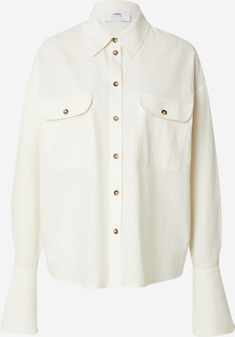 RÆRE by Lorena Rae Blouse 'Ruth' in White: front