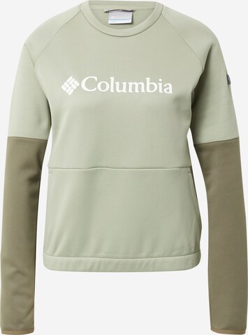 COLUMBIA Sportsweatshirt 'Windgates' in Grün: predná strana