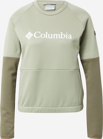 COLUMBIA Sports sweatshirt 'Windgates' in Green: front