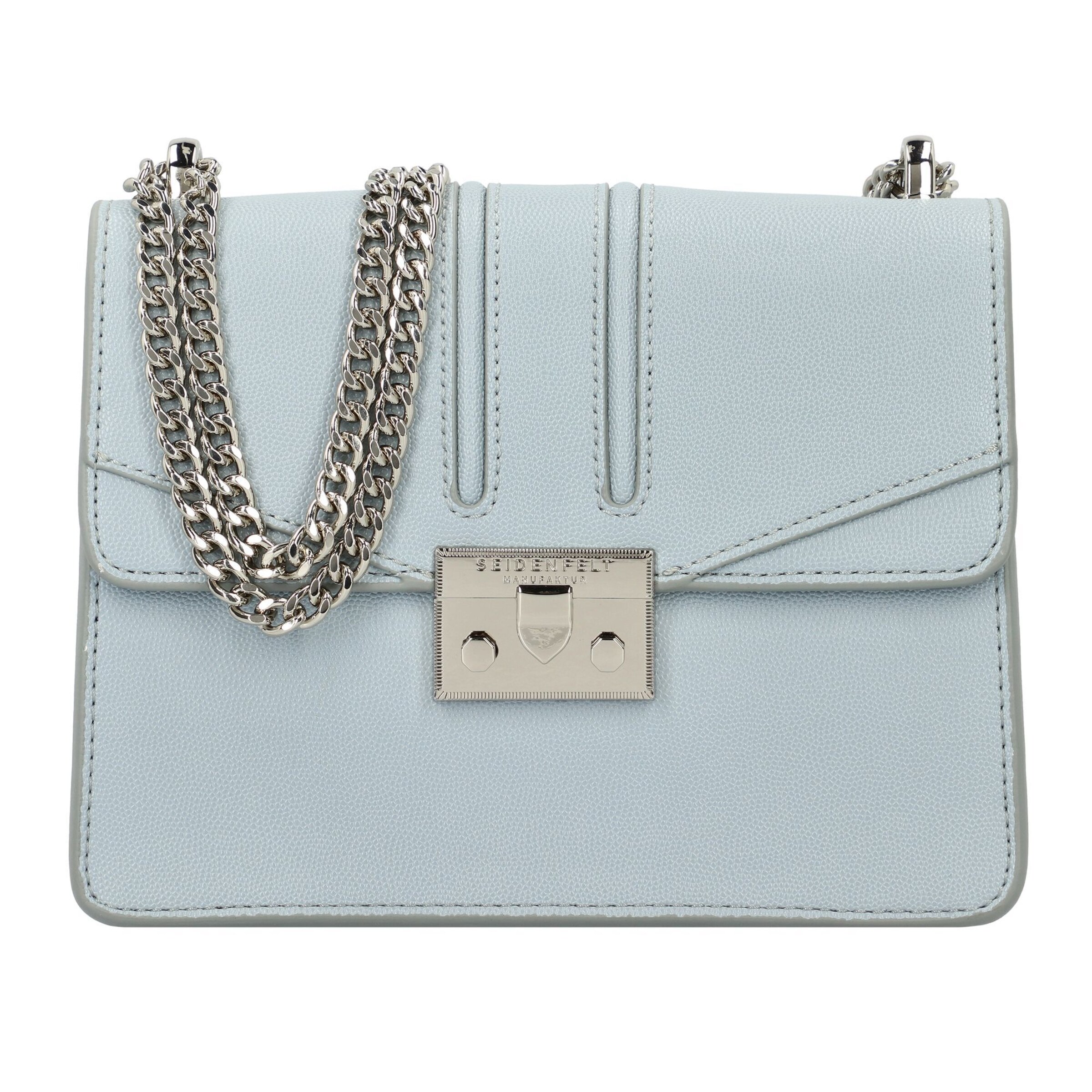 Borsa a tracolla 'Roros' Seidenfelt di colore blu pastello, Visualizzazione prodotti