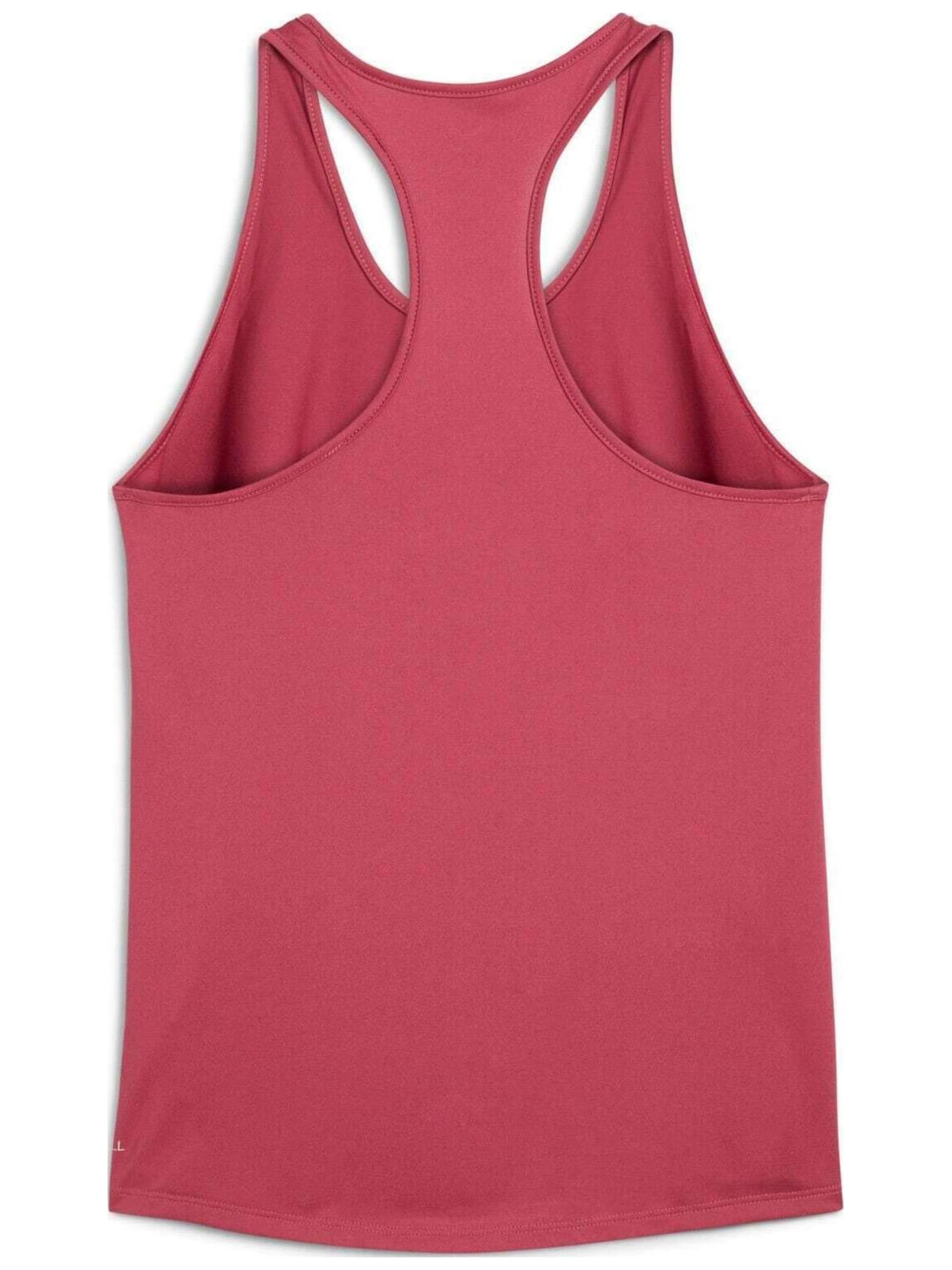 Top 'Puma W Tad Essential Racerback Tank Port' di PUMA in rosa