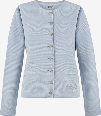 STOCKERPOINT Cardigan bavarois 'Malou' en bleu / gris, Vue avec produit