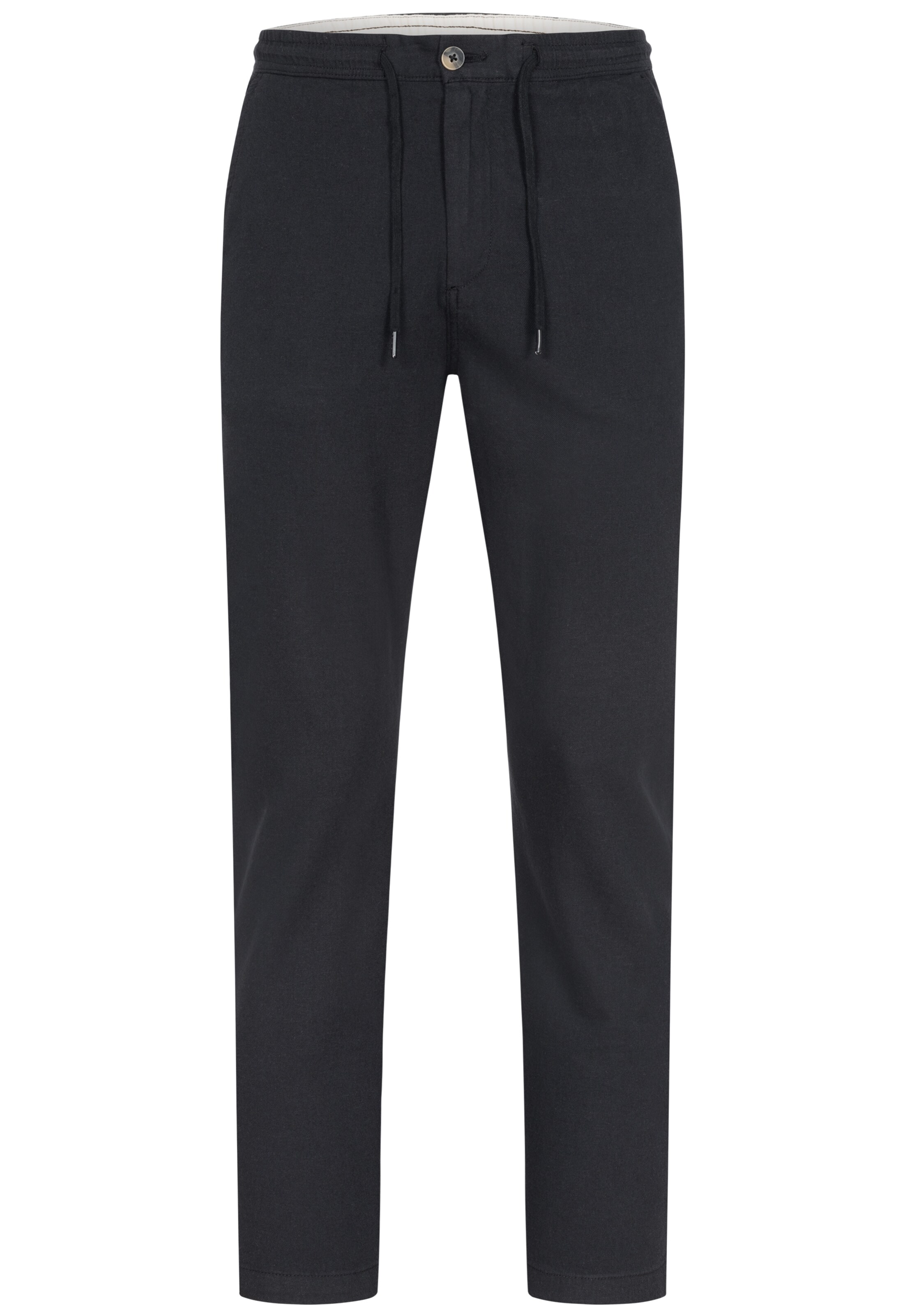 Kronstadt Broek 'Albert' in Zwart: voorkant