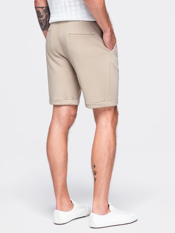Regular Pantalon chino 'Quintessence' Ombre en beige