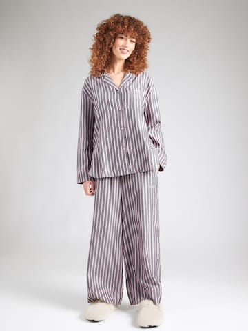 HUGO Пижама в Серый: спереди