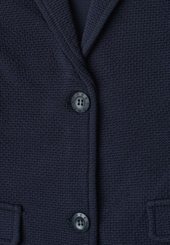 STREET ONE Basic Blazer mit Struktur in Blau