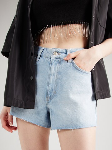 TOPSHOP Regular Shorts in Blau