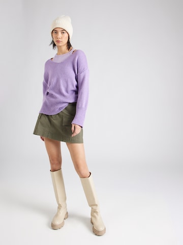 ZABAIONE Sweater 'Nora' in Purple