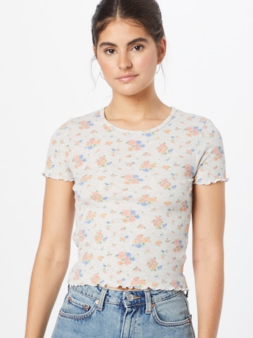 T-shirt American Eagle en gris : devant