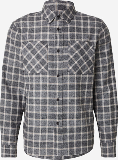 DAN FOX APPAREL Koszula 'Daniel' w kolorze szary / czerwony / białym, Podgląd produktu