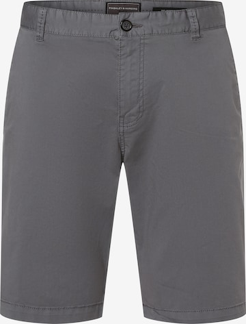 Regular Pantalon chino ' Dylan ' Finshley & Harding en gris : devant