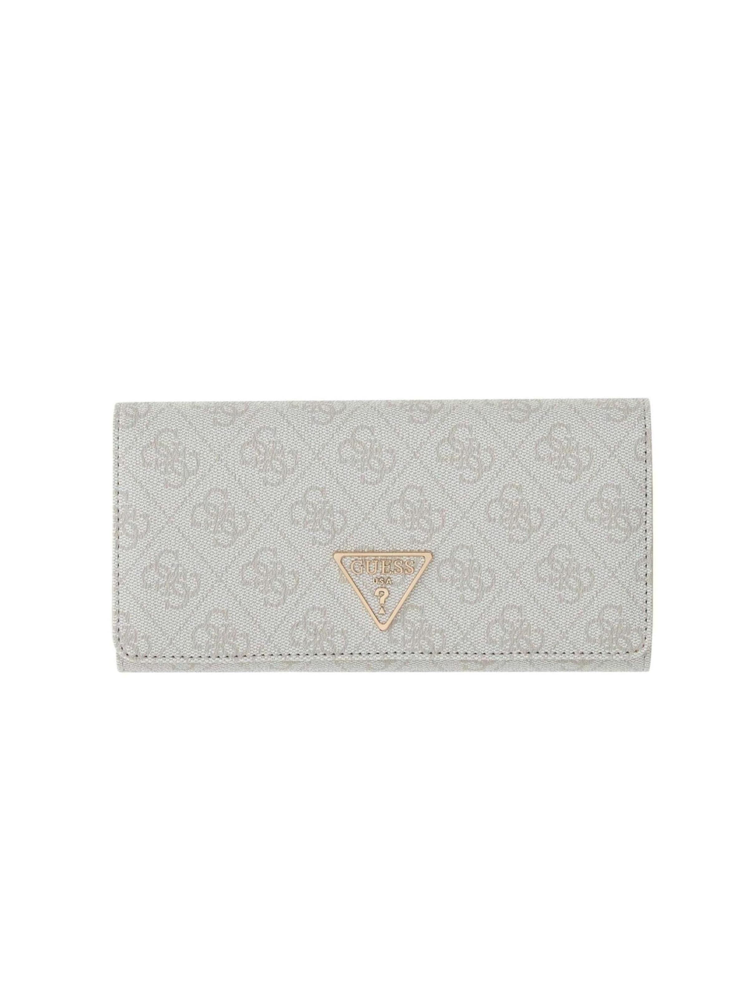 GUESS Wallet in Beige: front