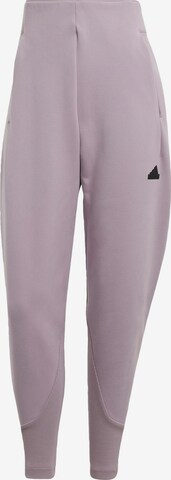 ADIDAS SPORTSWEAR Tapered Sportsbukser 'Z.N.E.' i lilla: forside