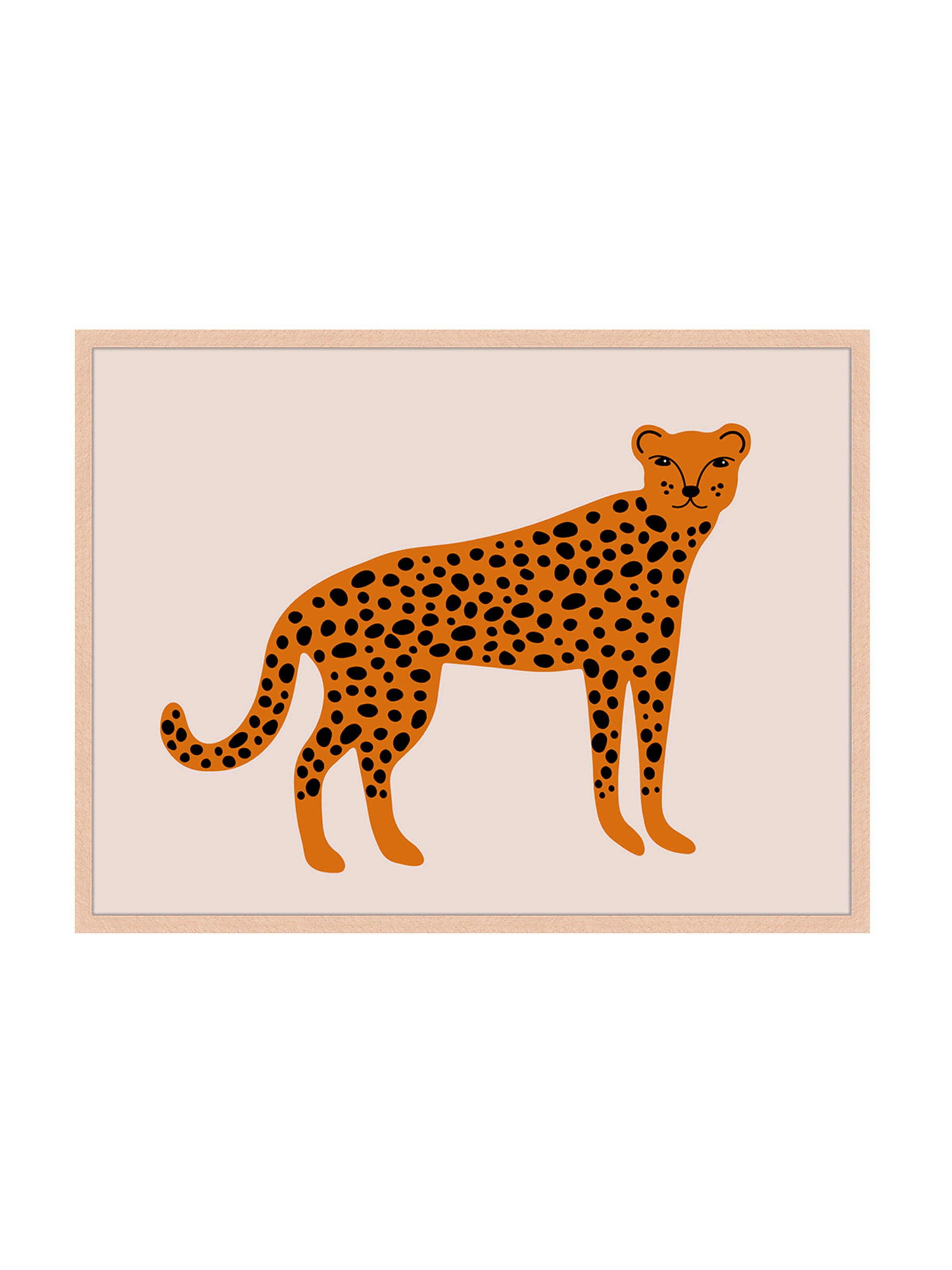 Liv Corday Image 'Tiger' in Brown: front