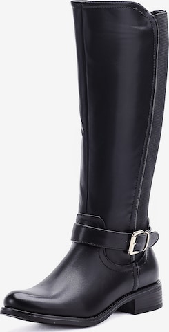 Bottes Elara en noir : devant