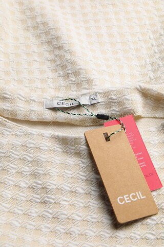 CECIL Sweatshirt & Zip-Up Hoodie in XL in Beige