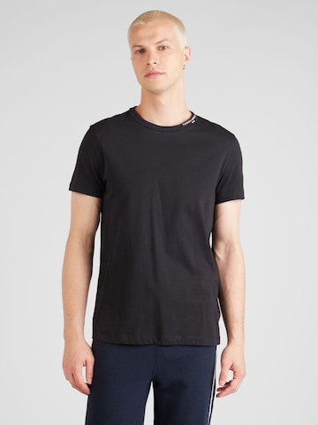 T-Shirt TOMMY HILFIGER en noir : devant