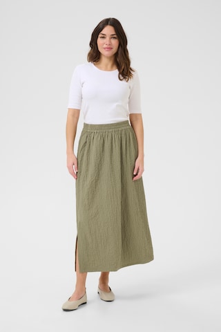 Kaffe - Saia 'KAOrina' em verde: frente