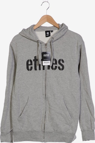 ETNIES Sweatshirt & Zip-Up Hoodie in M in Grey: front