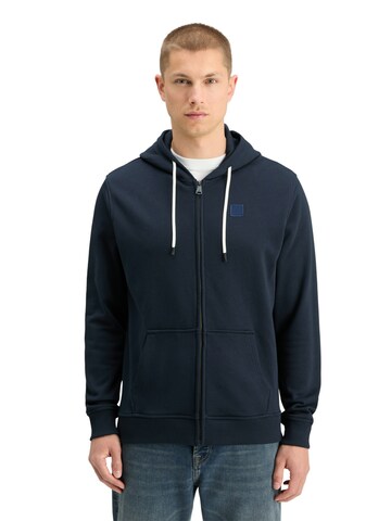 SCOTCH & SODA Sweat jacket 'ESSENTIAL' in Blue: front