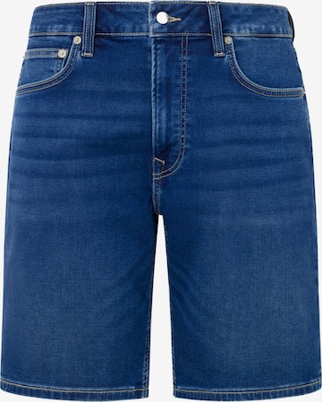 Pepe Jeans Regular Pants in Blue: front