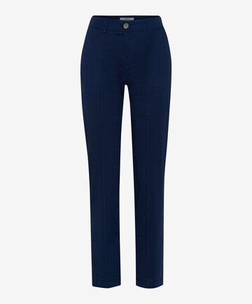 BRAX Pleated Pants 'Maron' in Blue: front