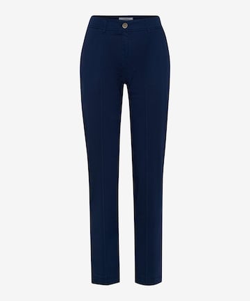 BRAX Regular Trousers with creases 'Maron' in Blue: front