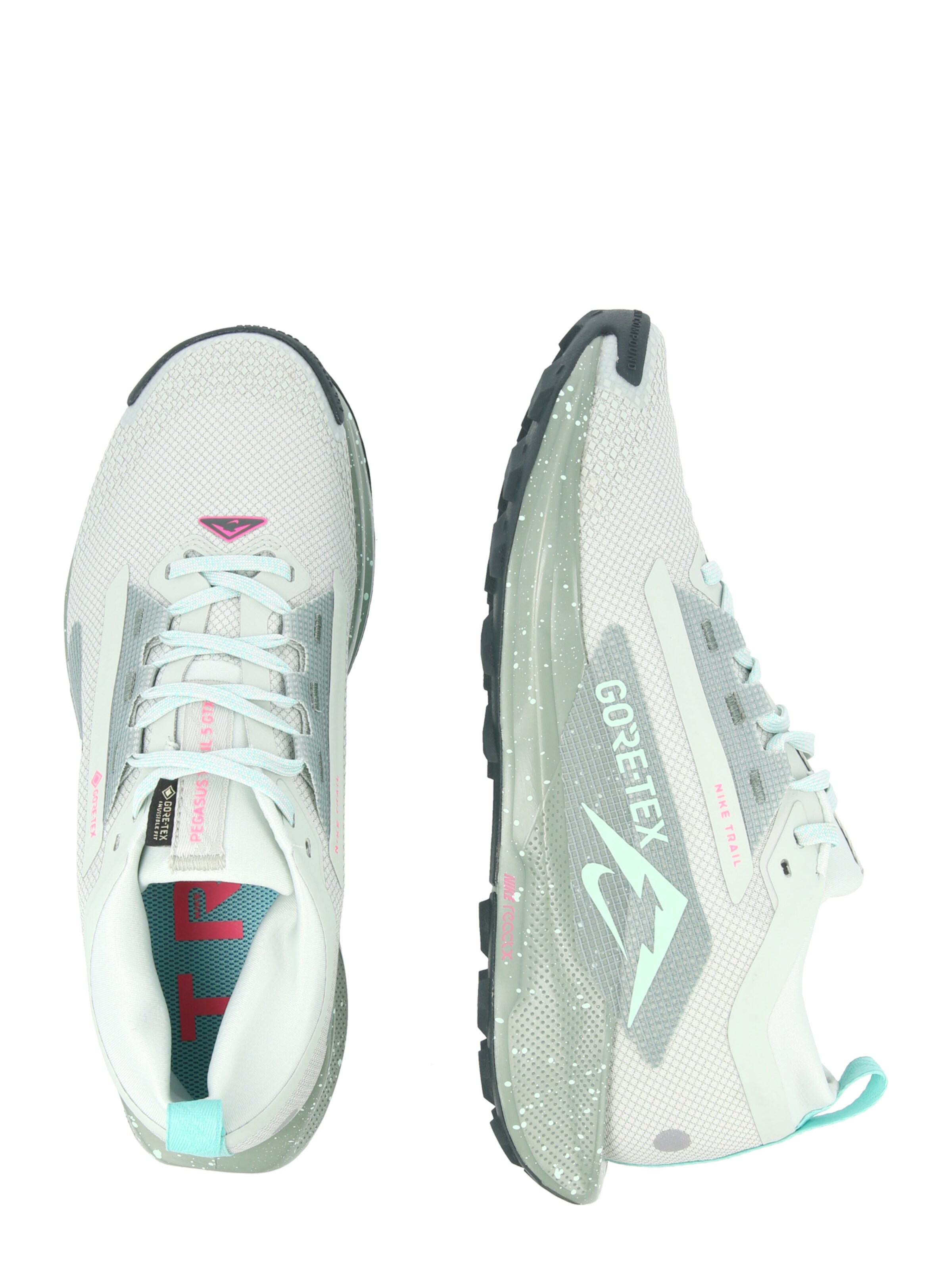 Nike Sportswear Παπούτσι για τρέξιμο 'PEGASUS TRAIL 5' σε γκρι: πλευρά