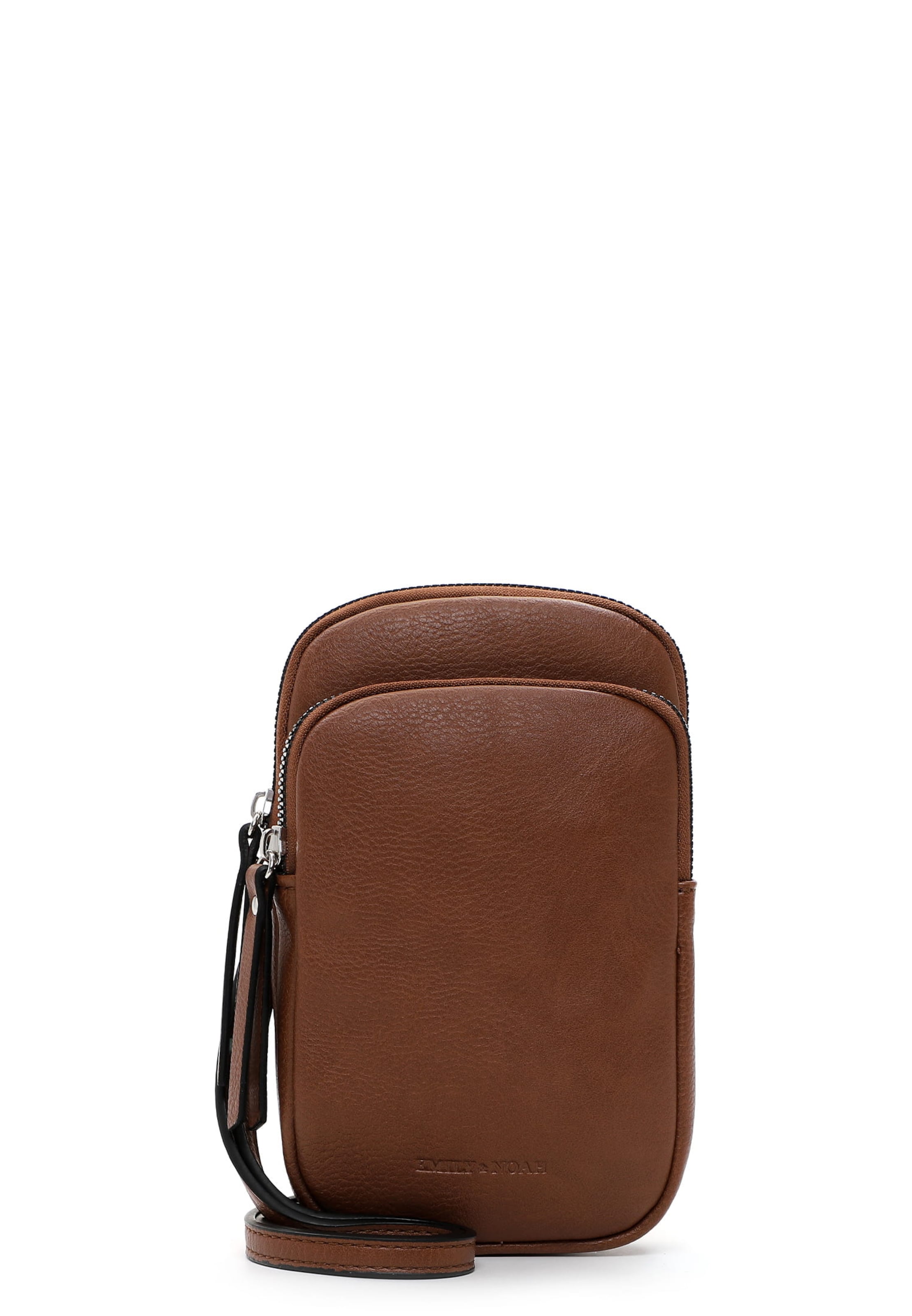 Emily & Noah Skuldertaske 'Emma' i brun: forside