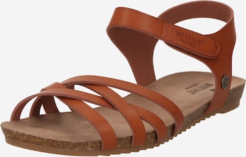 ruda MUSTANG Sandalai: priekis