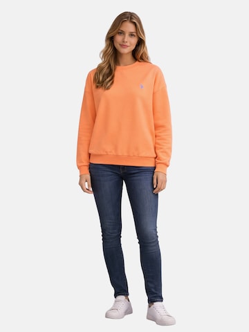 U.S. POLO ASSN. Sweatshirt in Oranje