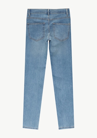 Coupe slim Jean 'Suri' s.Oliver en bleu