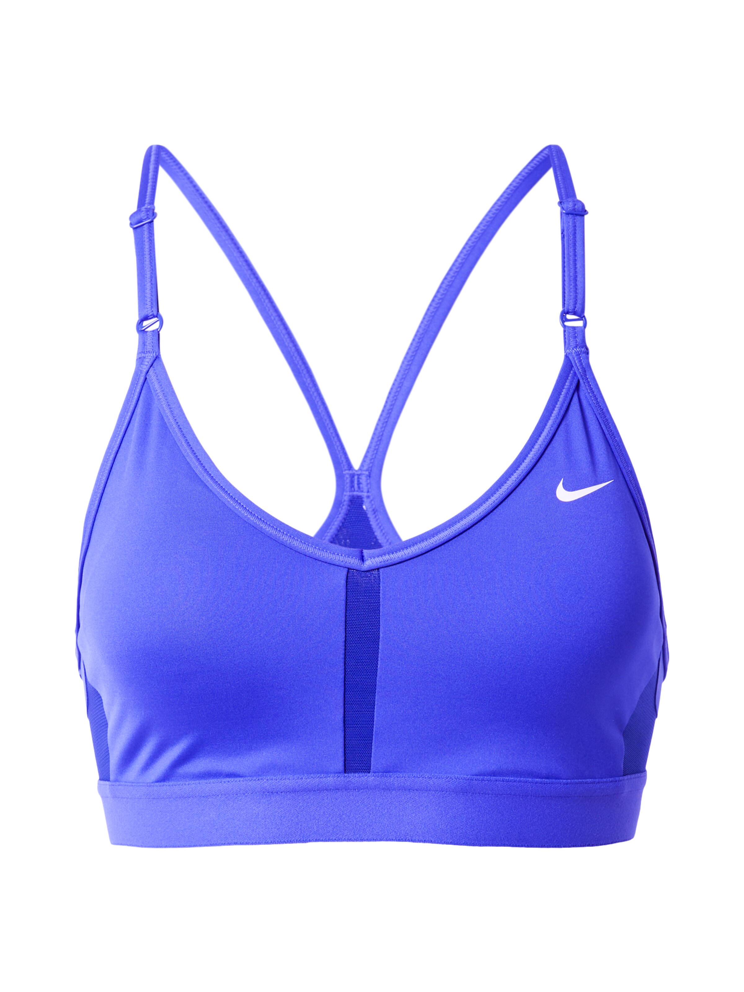 NIKE Bustier Urheilurintaliivit 'Indy' värissä sininen: etupuoli