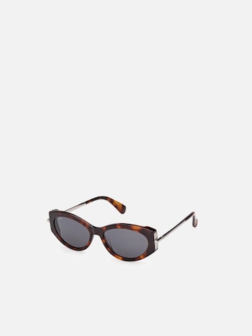 Max Mara Sunglasses 'Maxmara MM0167 Shiny bordeaux 54/16/140 Women Sunglasses' in Brown: front