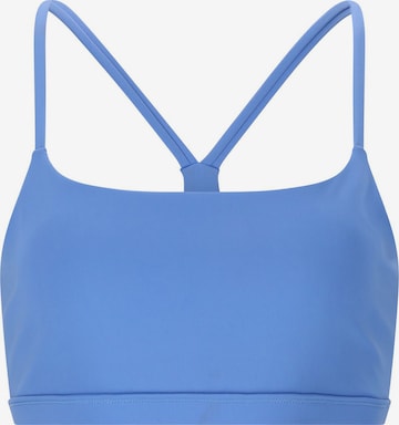 Athlecia - Bustier Sujetador deportivo 'Blossom' en azul: frente