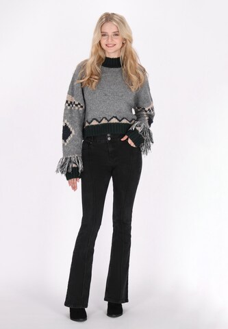 IZIA - Jersey en gris