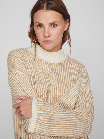 VILA Sweater 'Dubline' in Beige