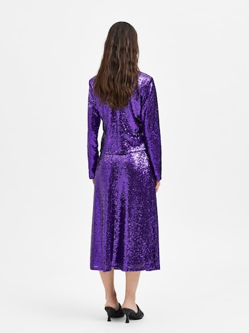 Jupe 'Sola' SELECTED FEMME en violet