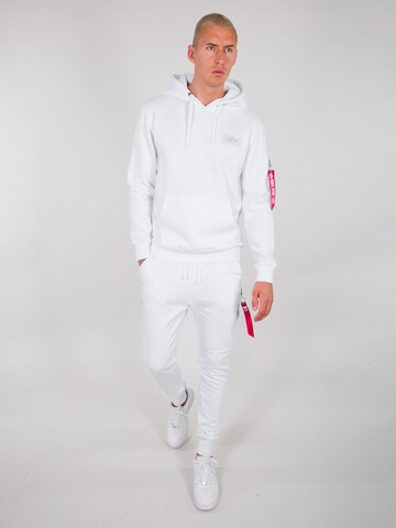 ALPHA INDUSTRIES - Sudadera en blanco