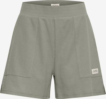 Oxmo Regular Pants 'Wim' in Green: front