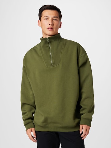 WEEKDAY Sweatshirt 'Pedro' in Green: front