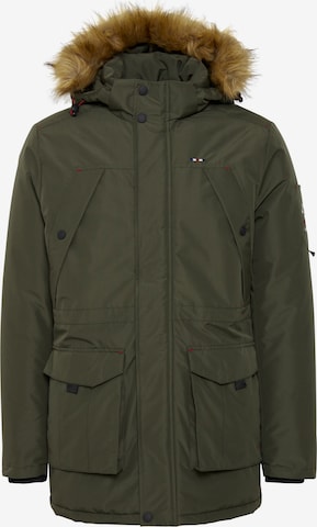 FQ1924 Winter Jacket 'AEGIR' in Green: front