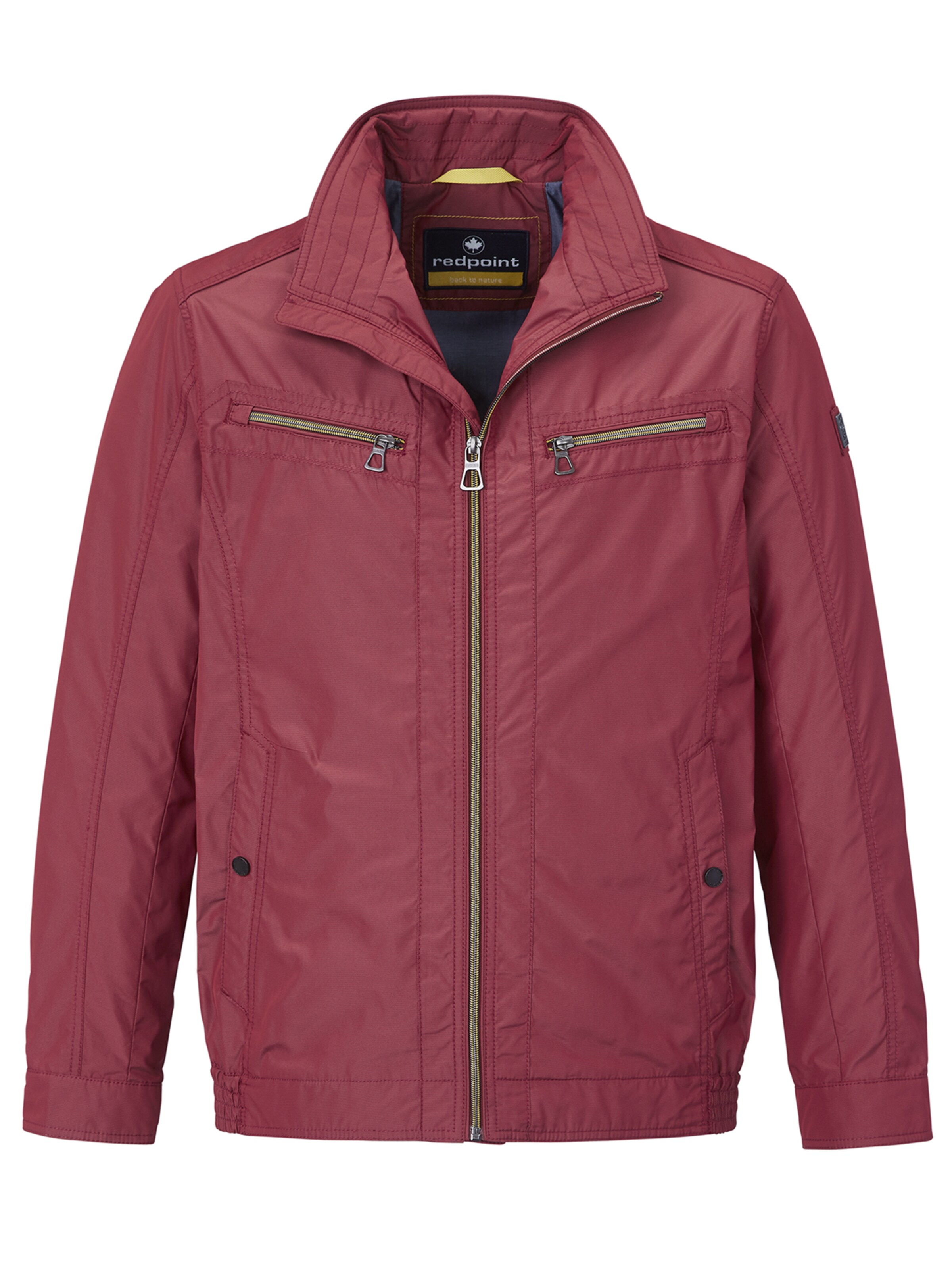 Männer Große Größen REDPOINT Übergangsjacke in Blutrot - YY38794 Männer Große Größen REDPOINT Übergangsjacke in Blutrot - YY38794