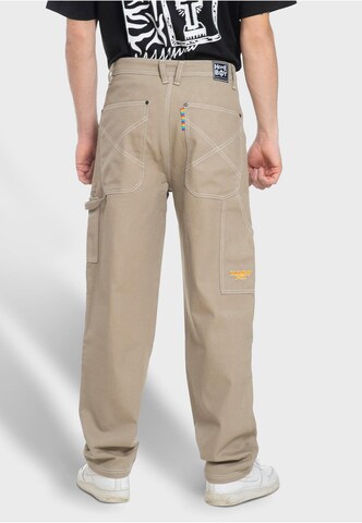 HOMEBOY Loose fit Cargo jeans 'X-Tra' in Beige