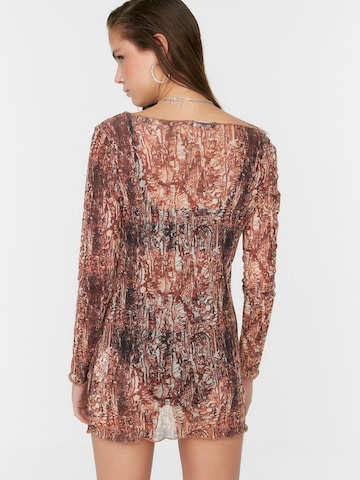 Trendyol Beach Dress in Brown