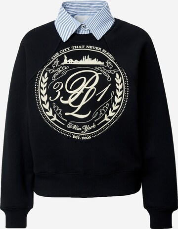 3.1 Phillip Lim - Sweatshirt 'THE THIRTY ONE' em preto: frente