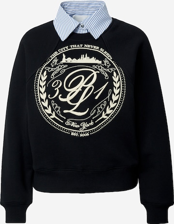 3.1 Phillip Lim Sweatshirt 'THE THIRTY ONE' in Zwart: voorkant