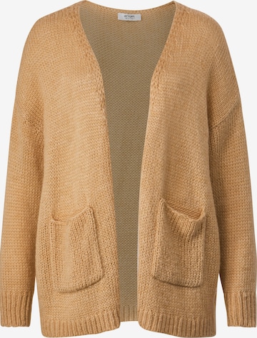 Angel of Style Knit Cardigan in Beige: front