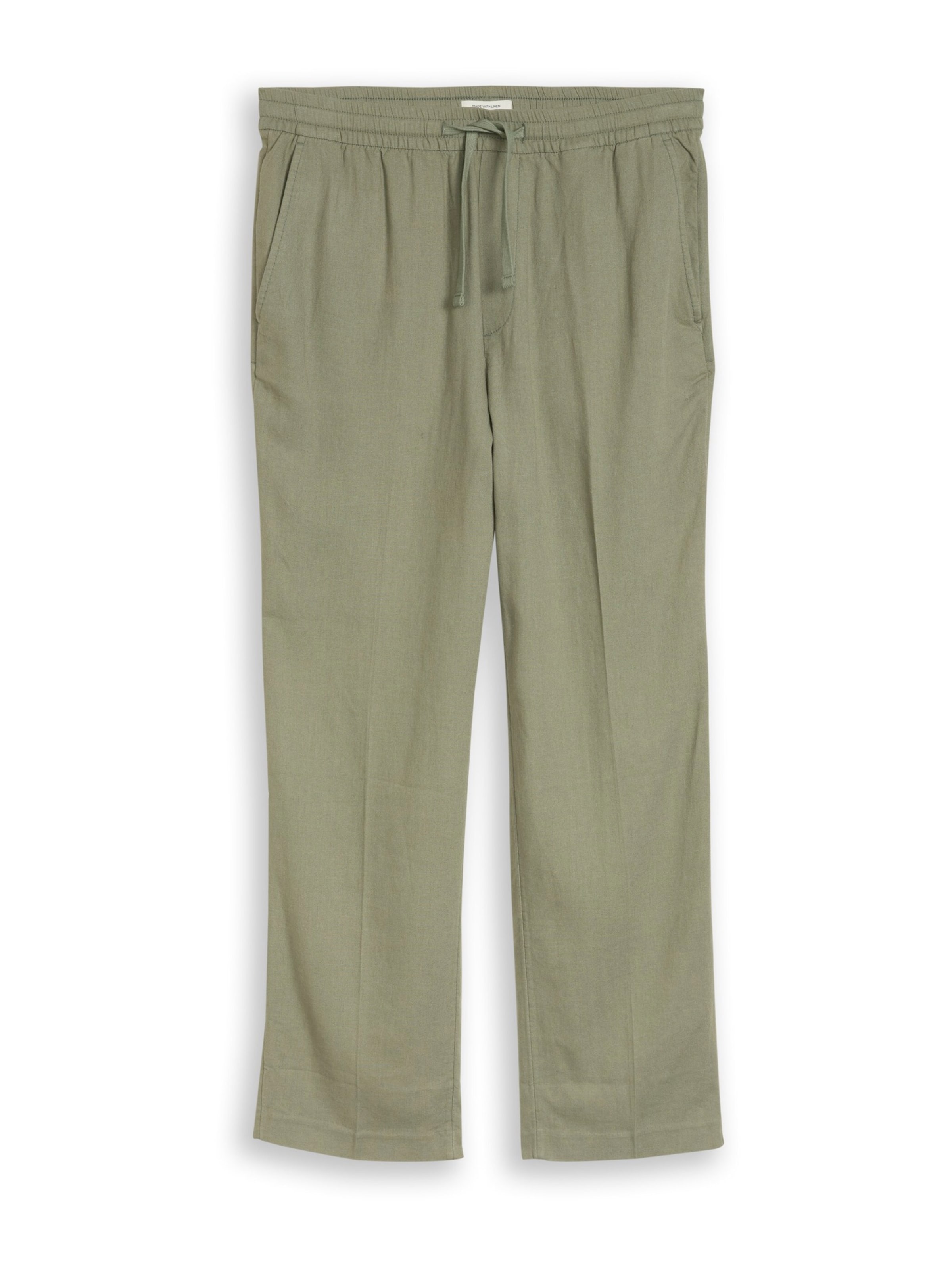TOM TAILOR DENIM - Loosefit Pantalón en verde: frente