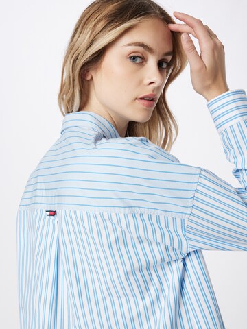 Tommy Jeans Shirt dress in Blue